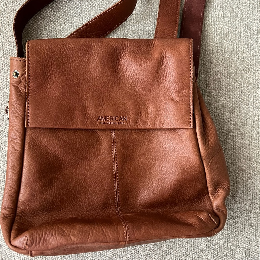 Brown buttery, soft, leather backpack